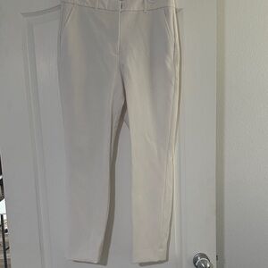White House Black Market White pants